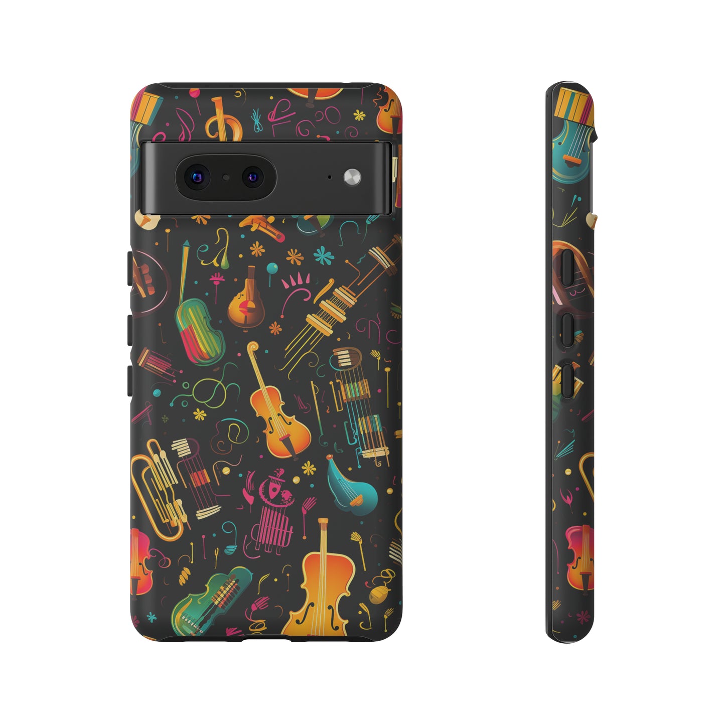 Colourful Musical Instruments - Tough Cases