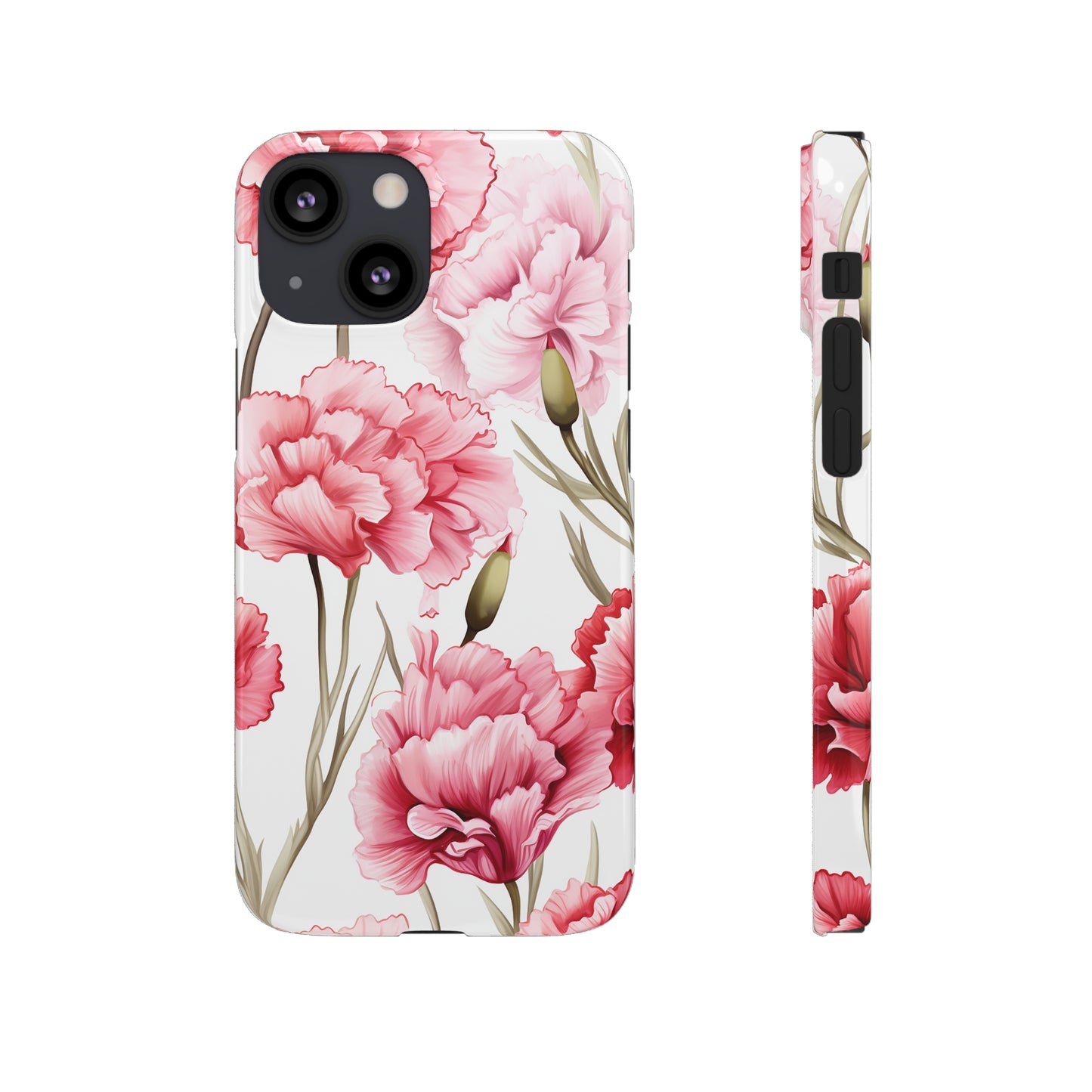 Carnations - Snap Cases