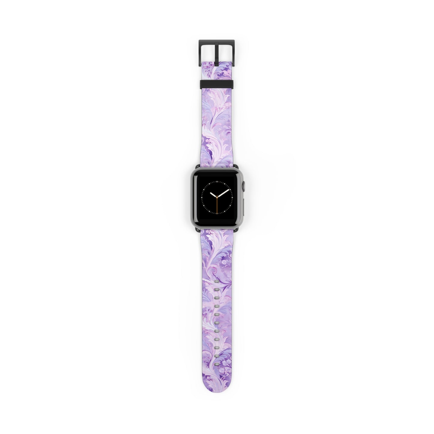 Apple Watch Strap - Pastel Lilac Paisley