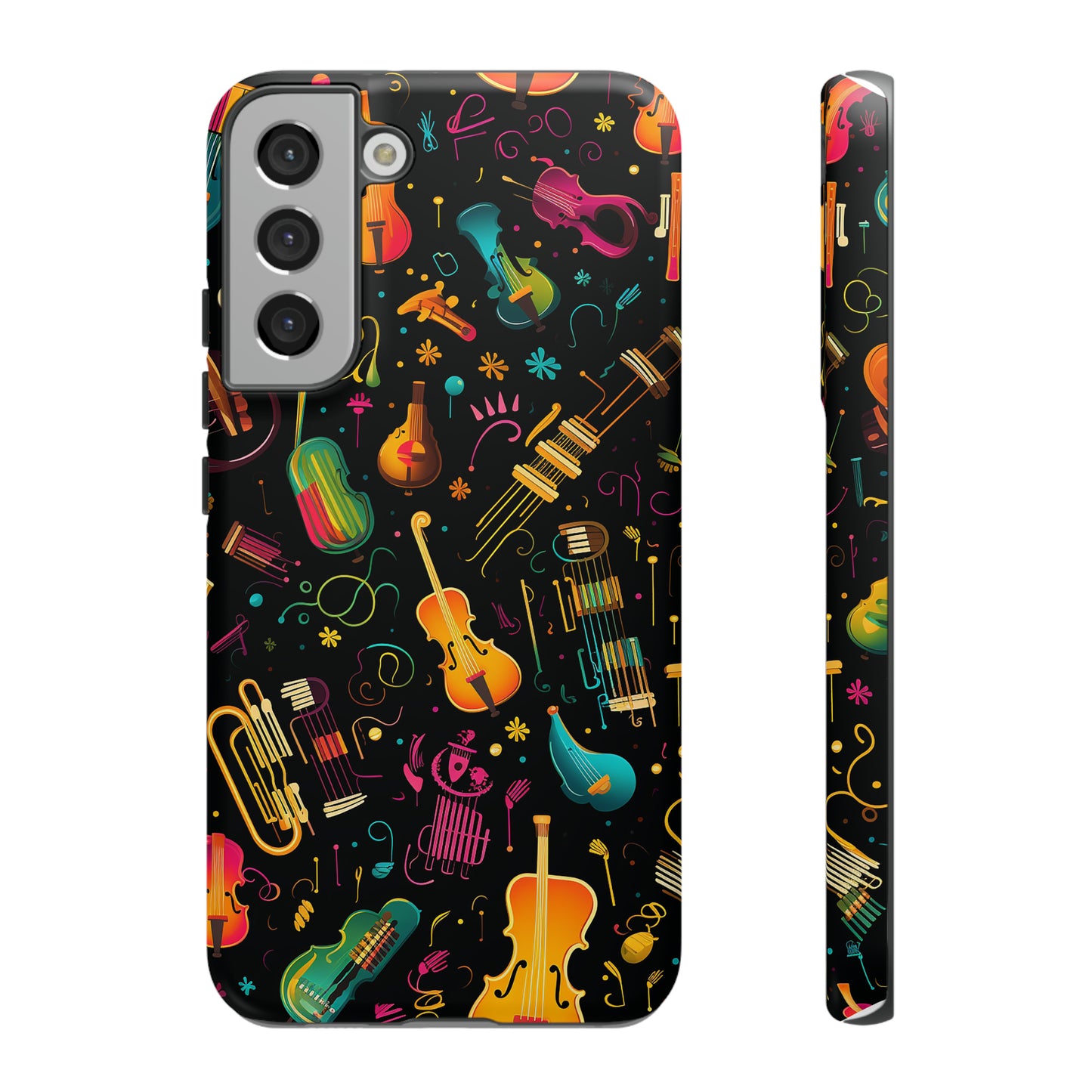 Colourful Musical Instruments - Tough Cases