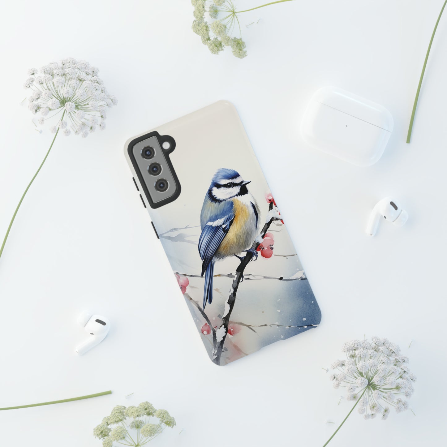 Winter Blue Tit - Tough Cases