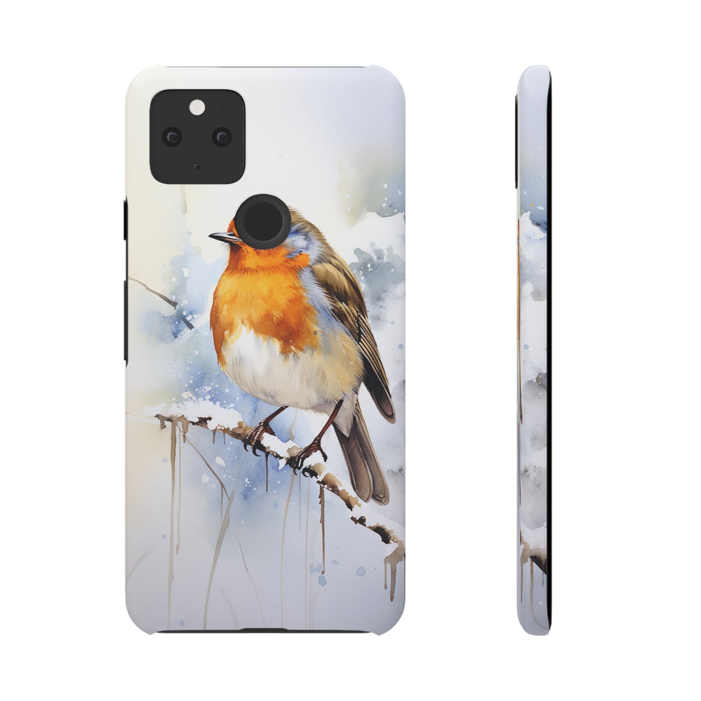 Winter Robin - Snap Cases