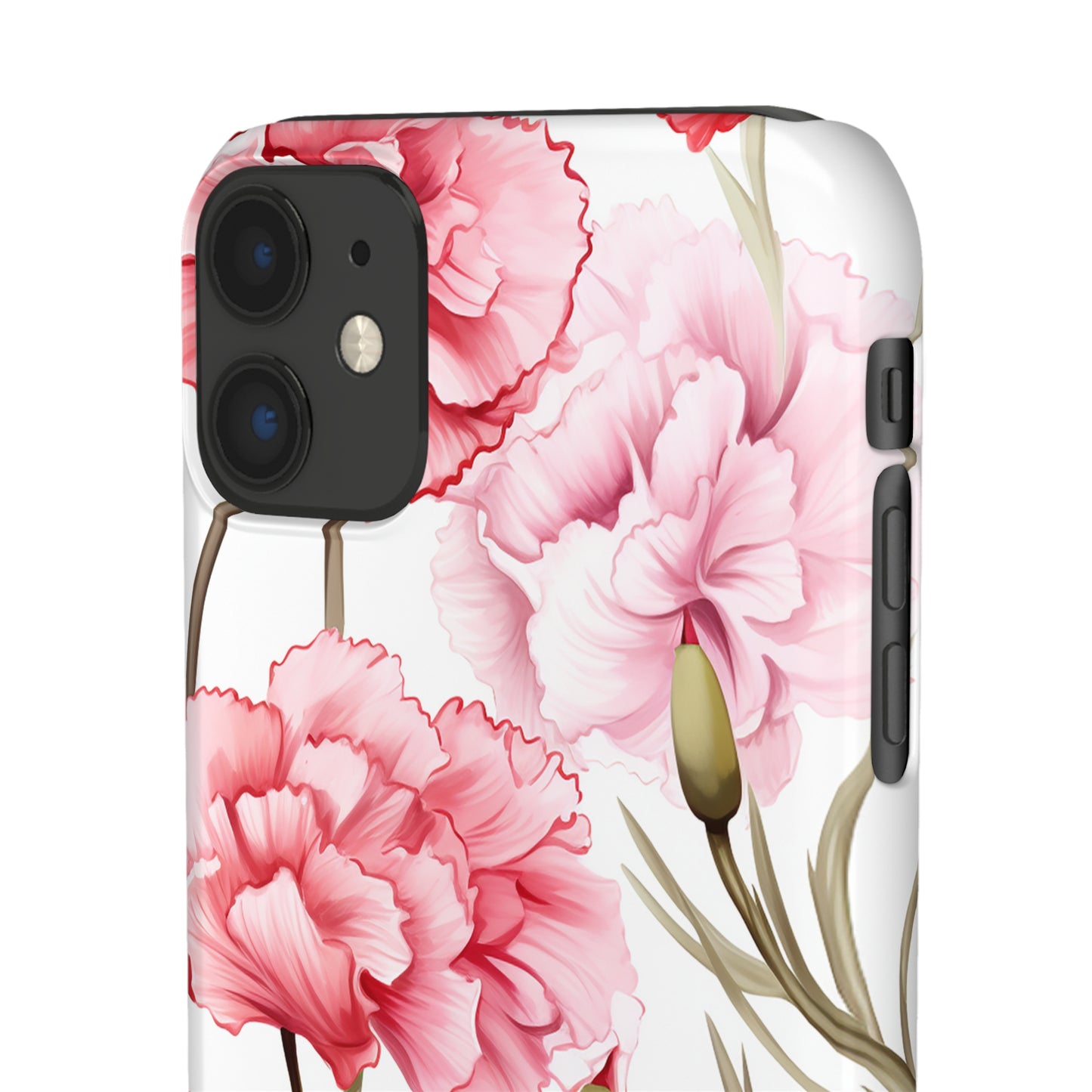 Carnations - Snap Cases