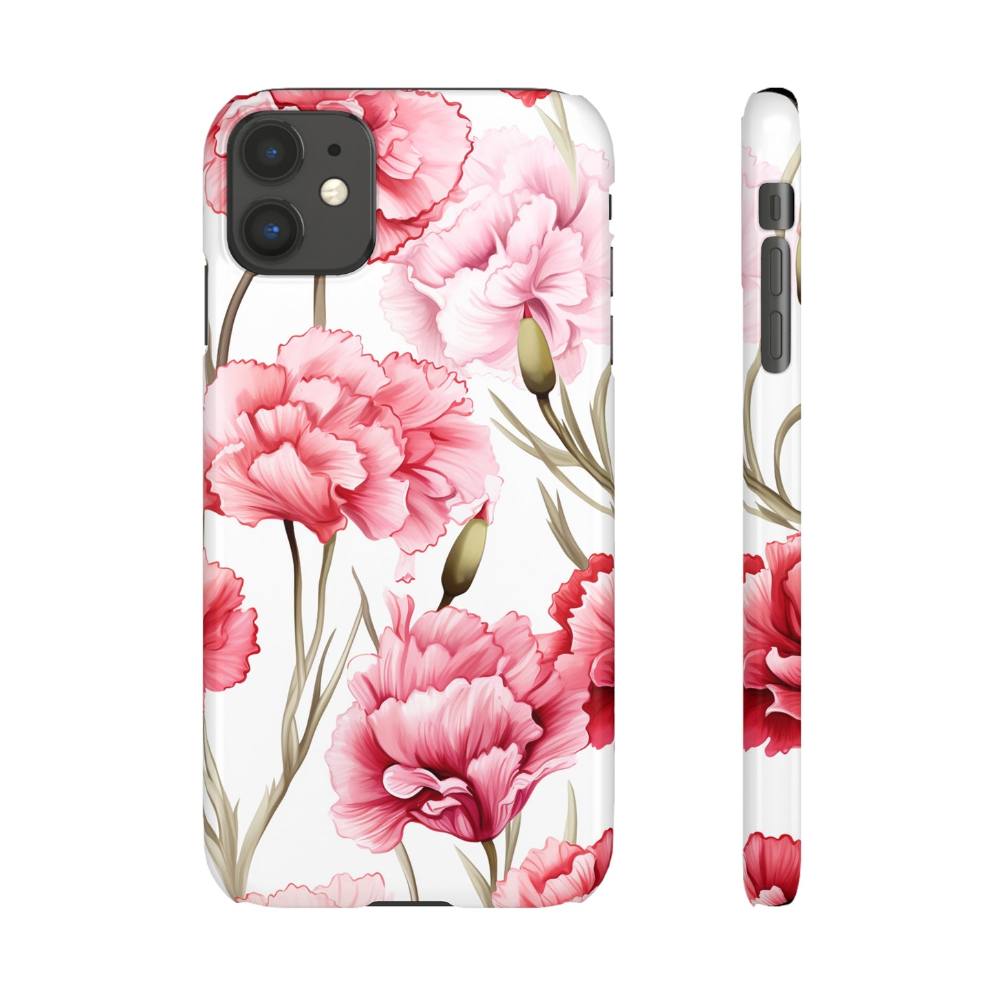 Carnations - Snap Cases