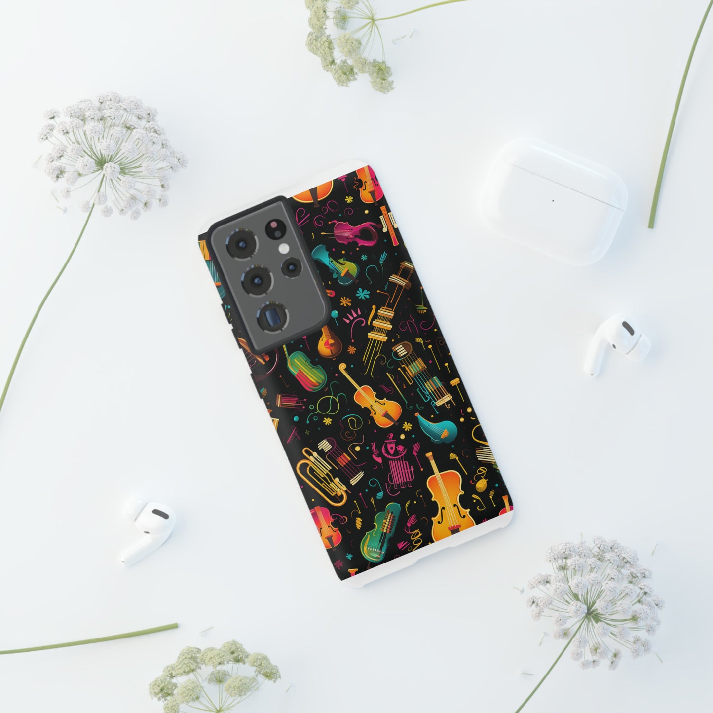 Colourful Musical Instruments - Tough Cases