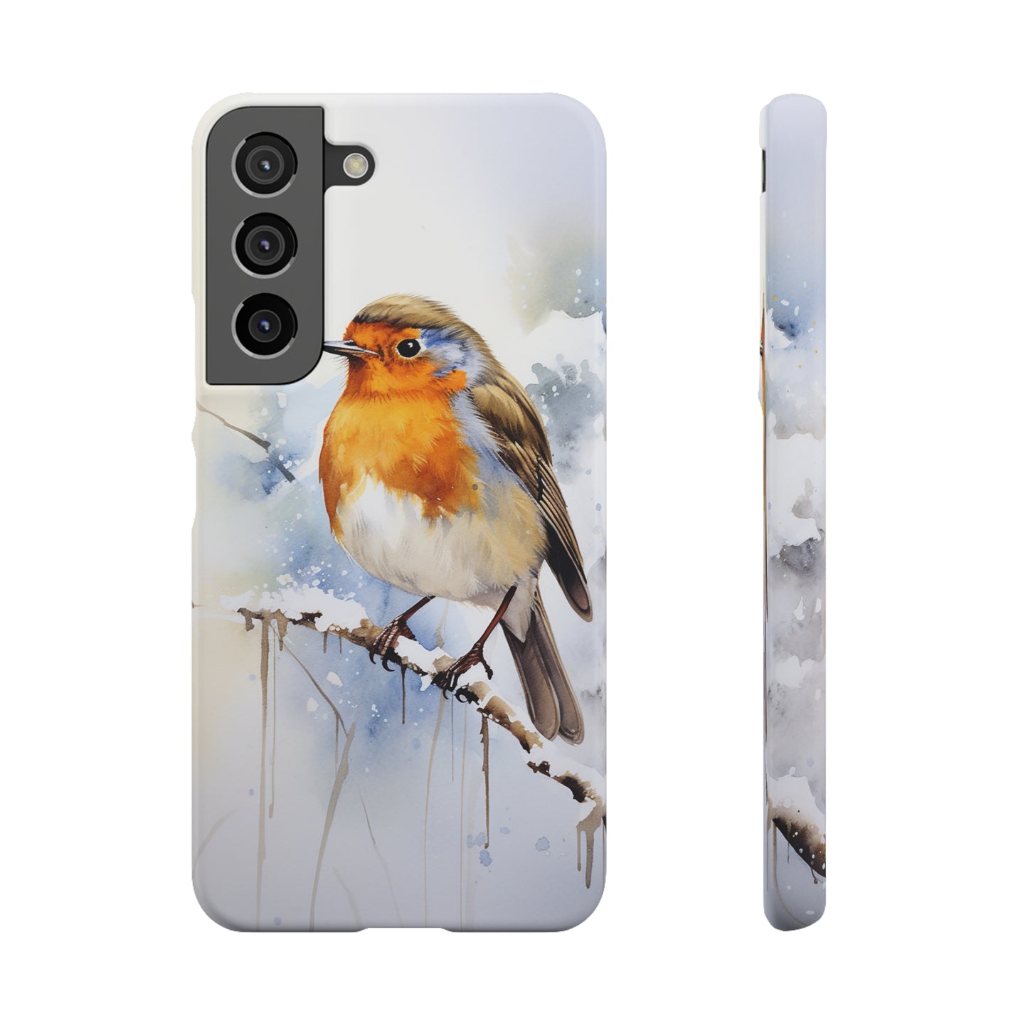 Winter Robin - Snap Cases