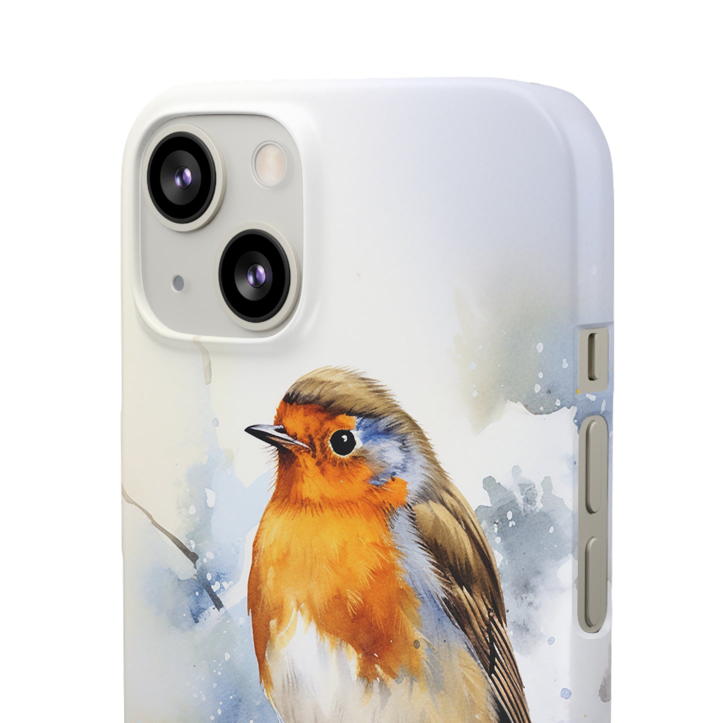 Winter Robin - Snap Cases