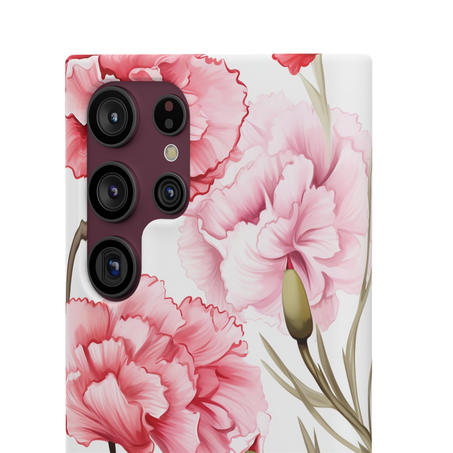 Carnations - Snap Cases