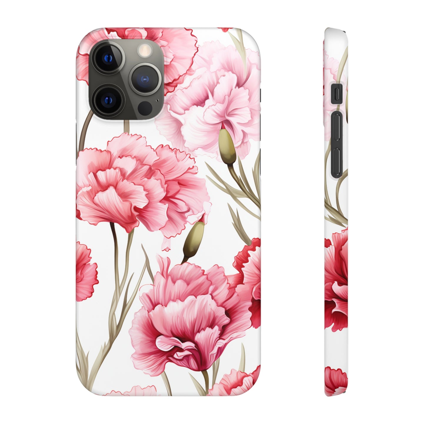 Carnations - Snap Cases