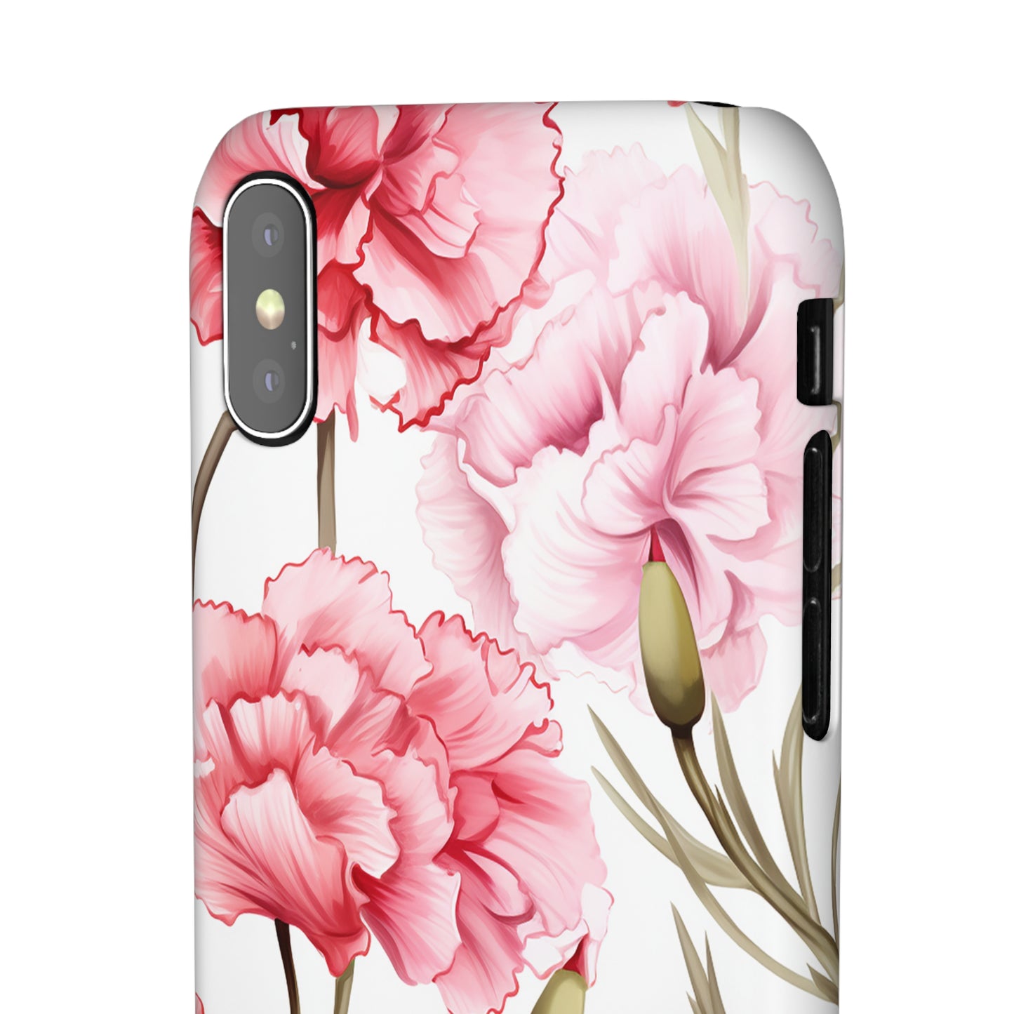 Carnations - Snap Cases