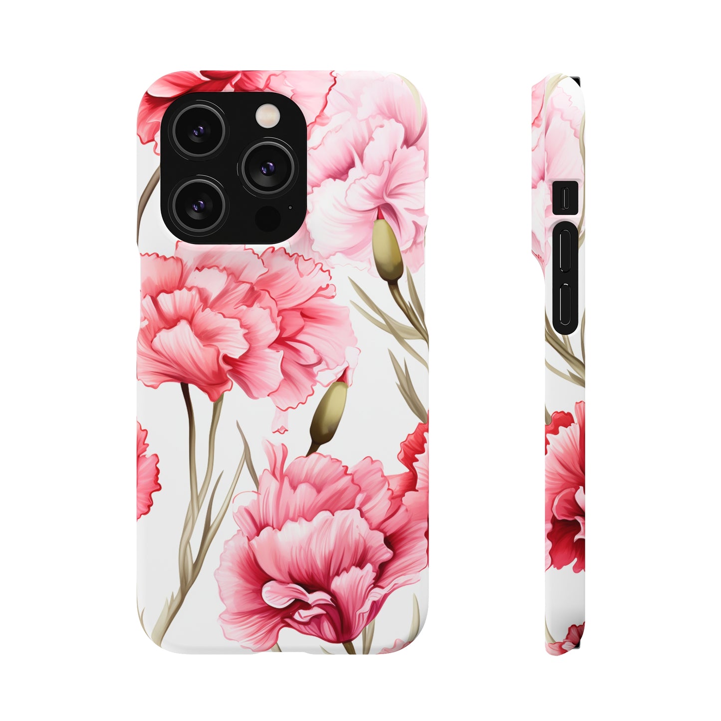 Carnations - Snap Cases