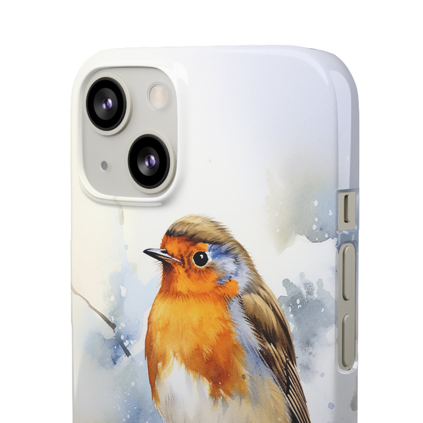 Winter Robin - Snap Cases
