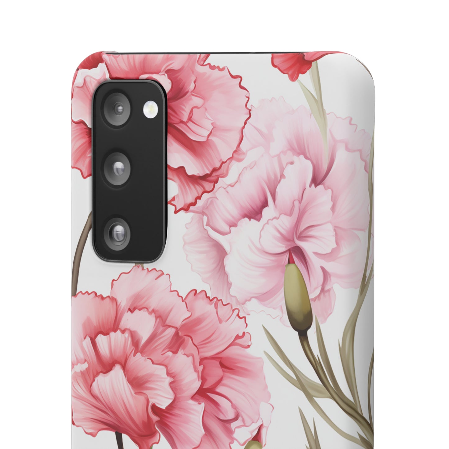 Carnations - Snap Cases