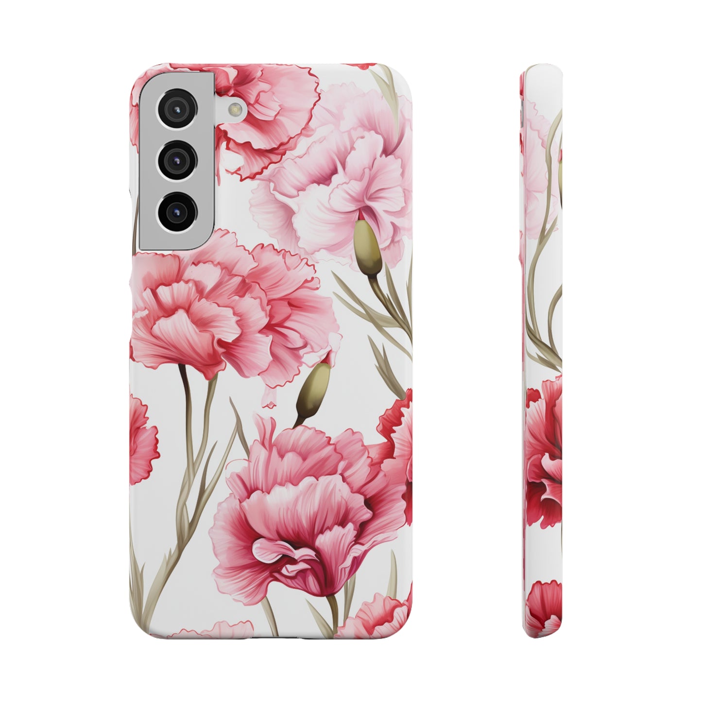 Carnations - Snap Cases