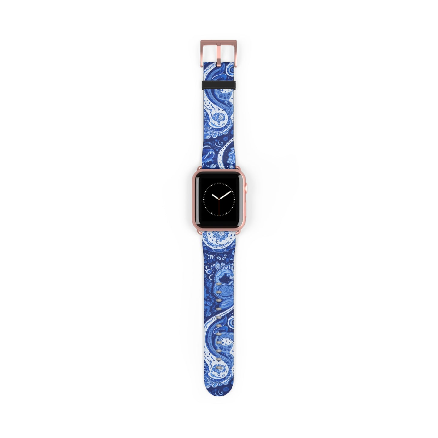 Apple Watch Strap - Blue Paisley