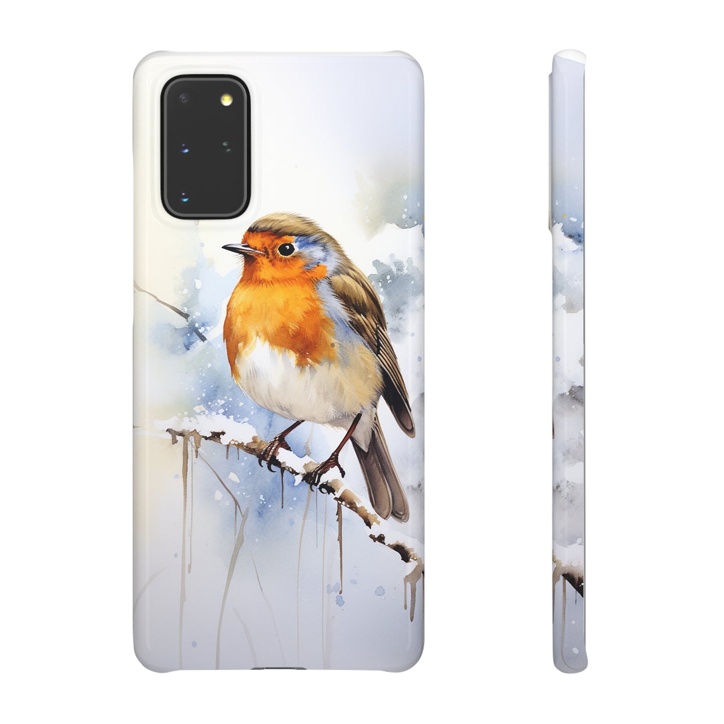 Winter Robin - Snap Cases