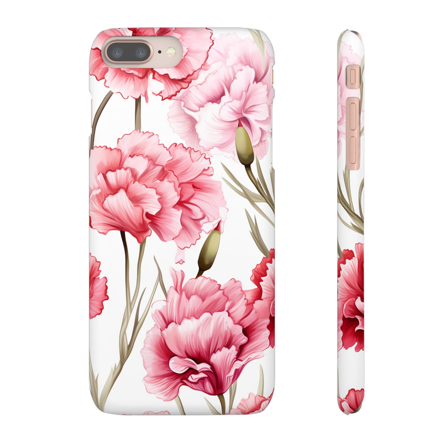 Carnations - Snap Cases