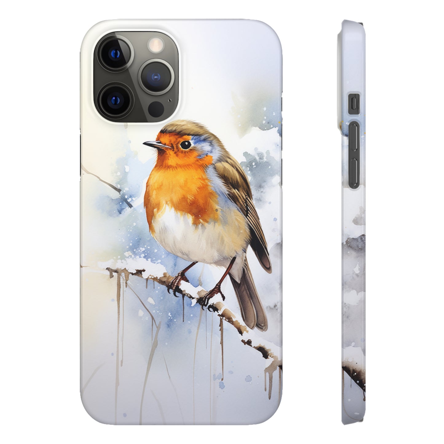 Winter Robin - Snap Cases