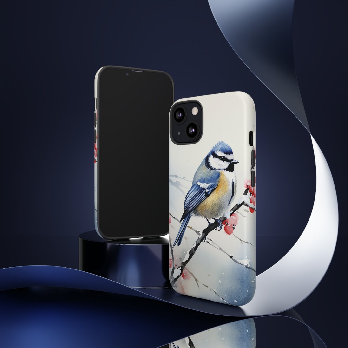 Winter Blue Tit - Tough Cases