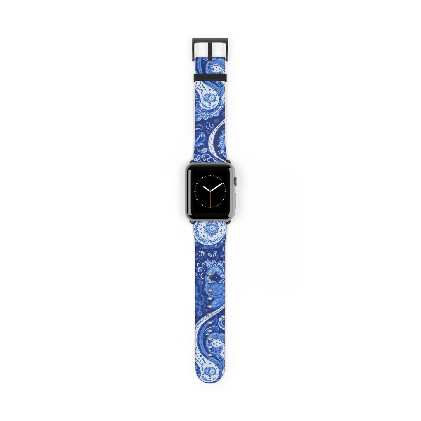 Apple Watch Strap - Blue Paisley