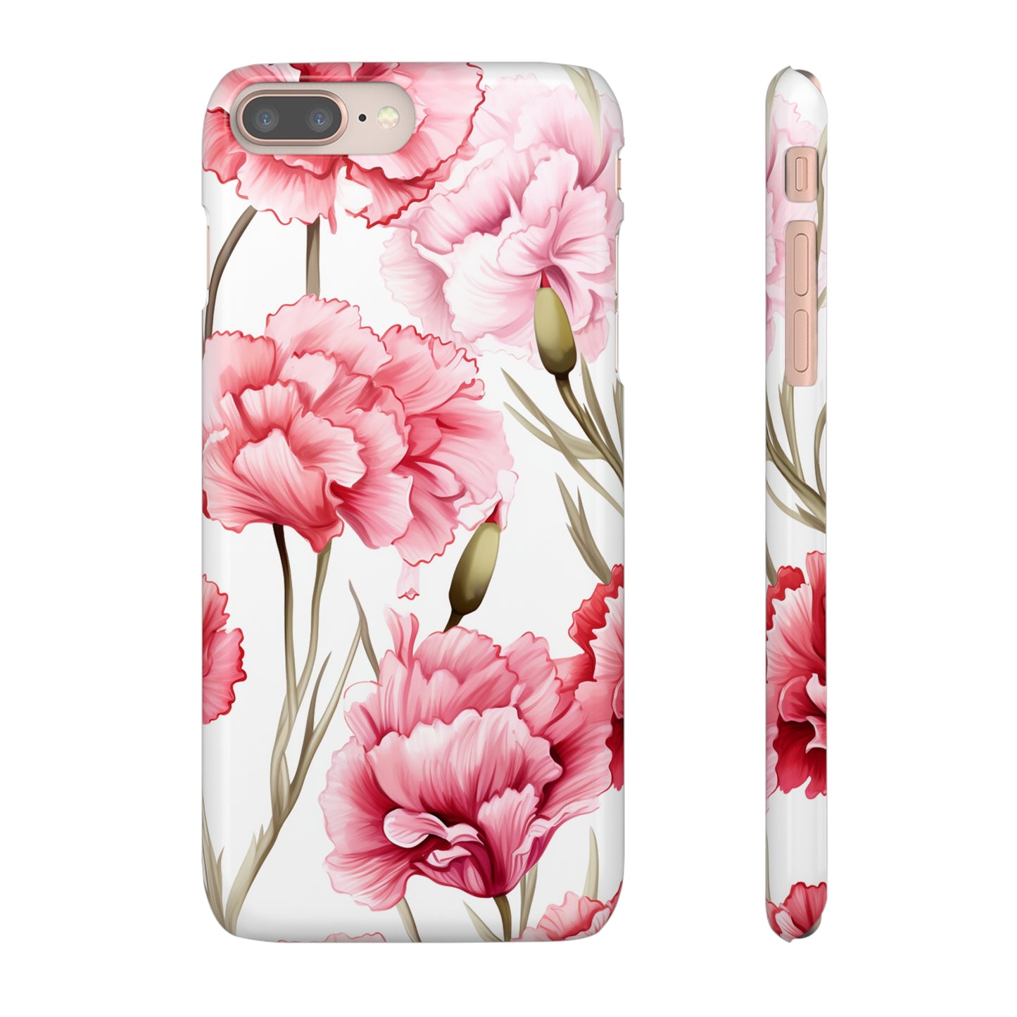 Carnations - Snap Cases