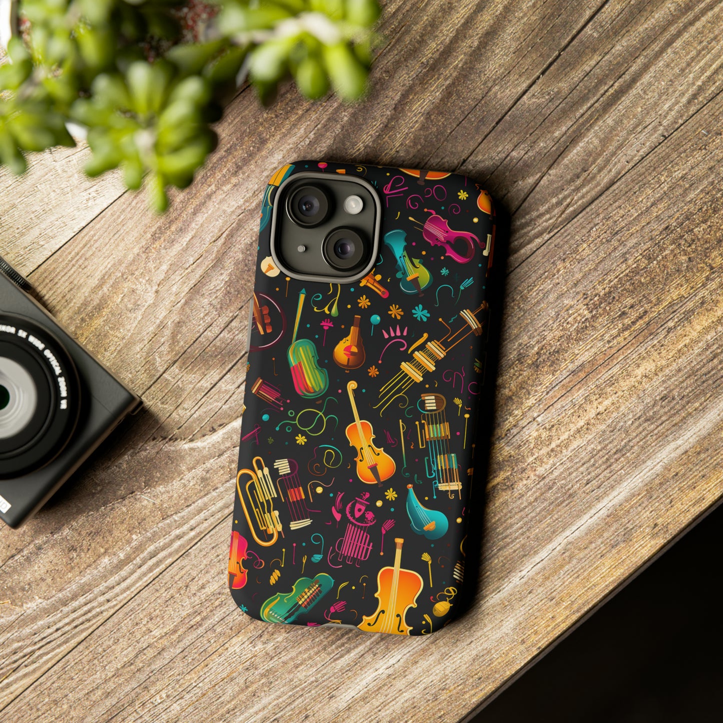 Colourful Musical Instruments - Tough Cases