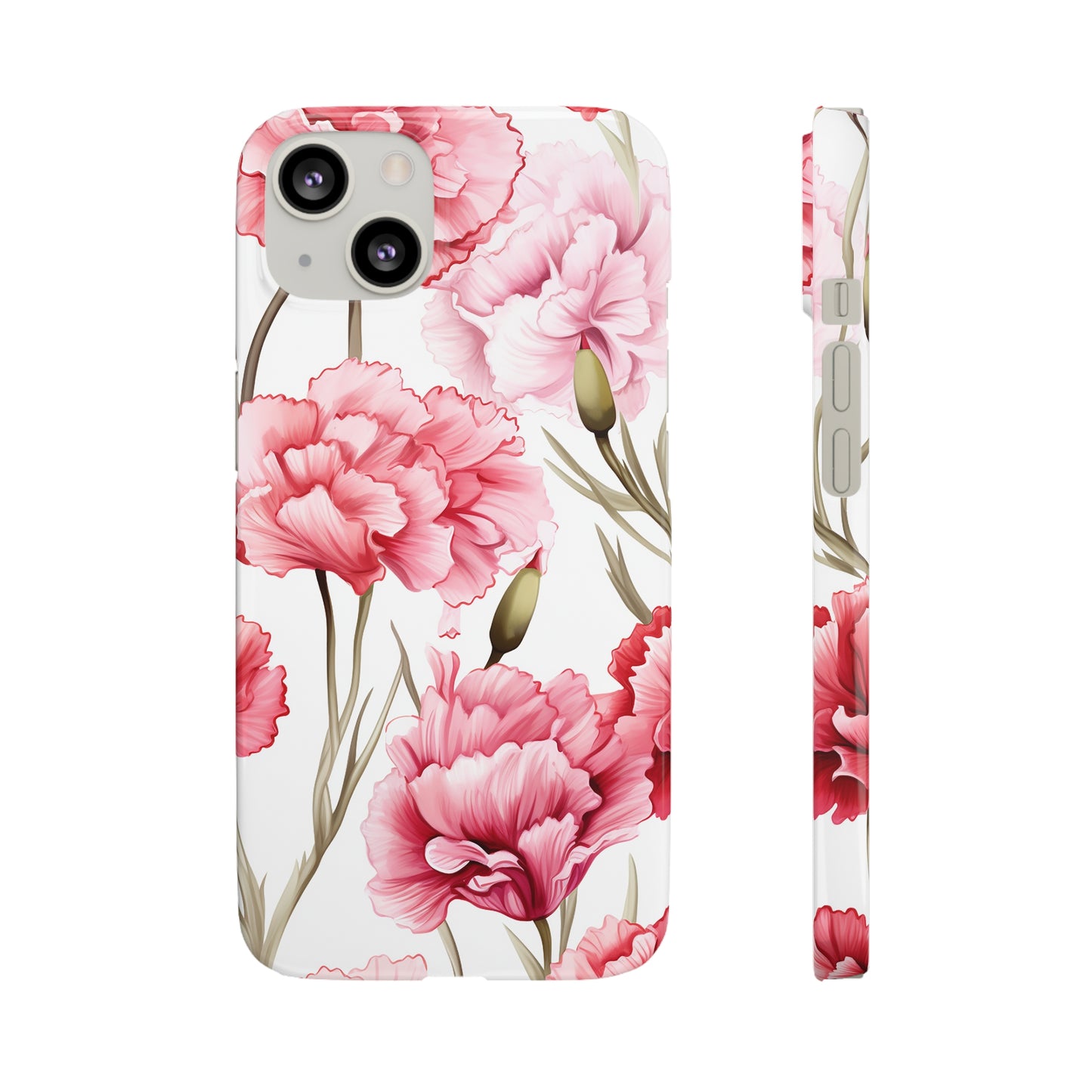 Carnations - Snap Cases