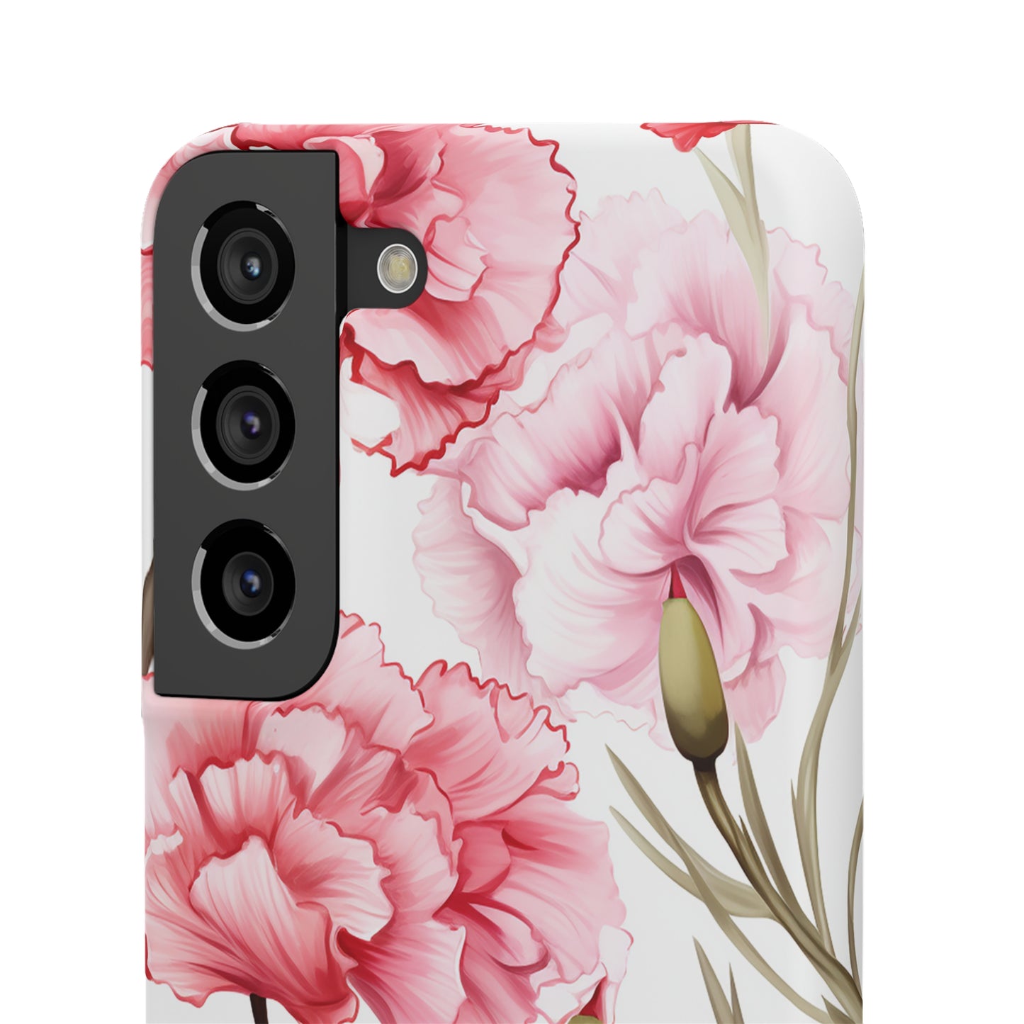 Carnations - Snap Cases