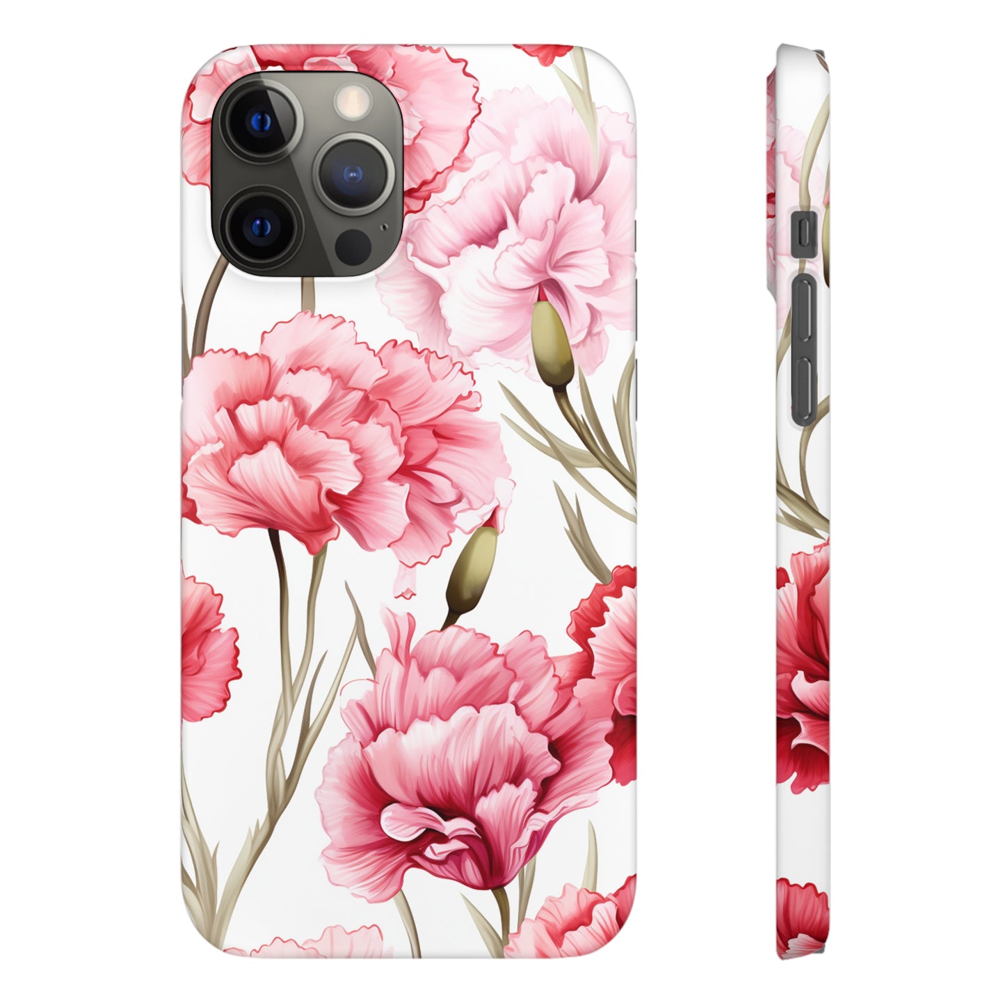 Carnations - Snap Cases