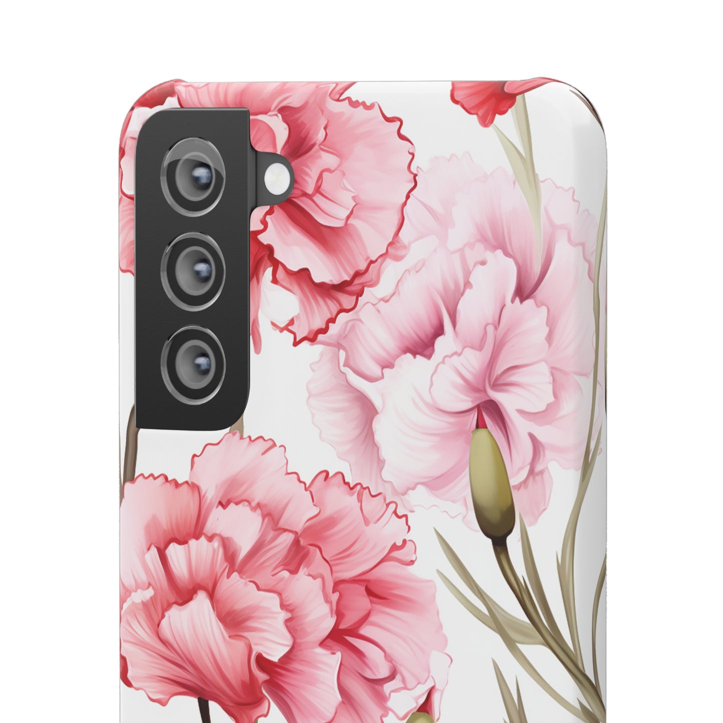Carnations - Snap Cases