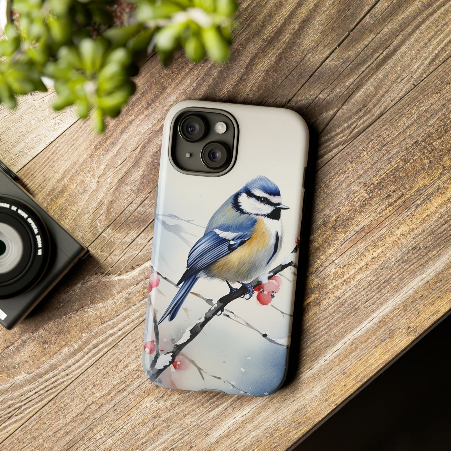 Winter Blue Tit - Tough Cases