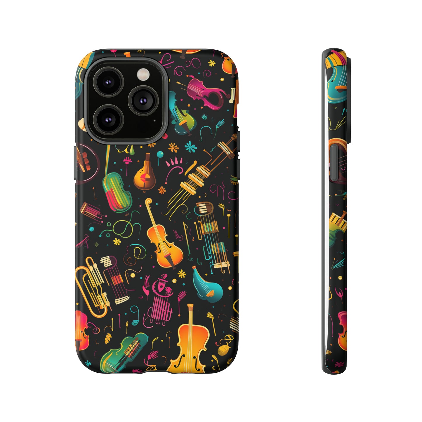 Colourful Musical Instruments - Tough Cases