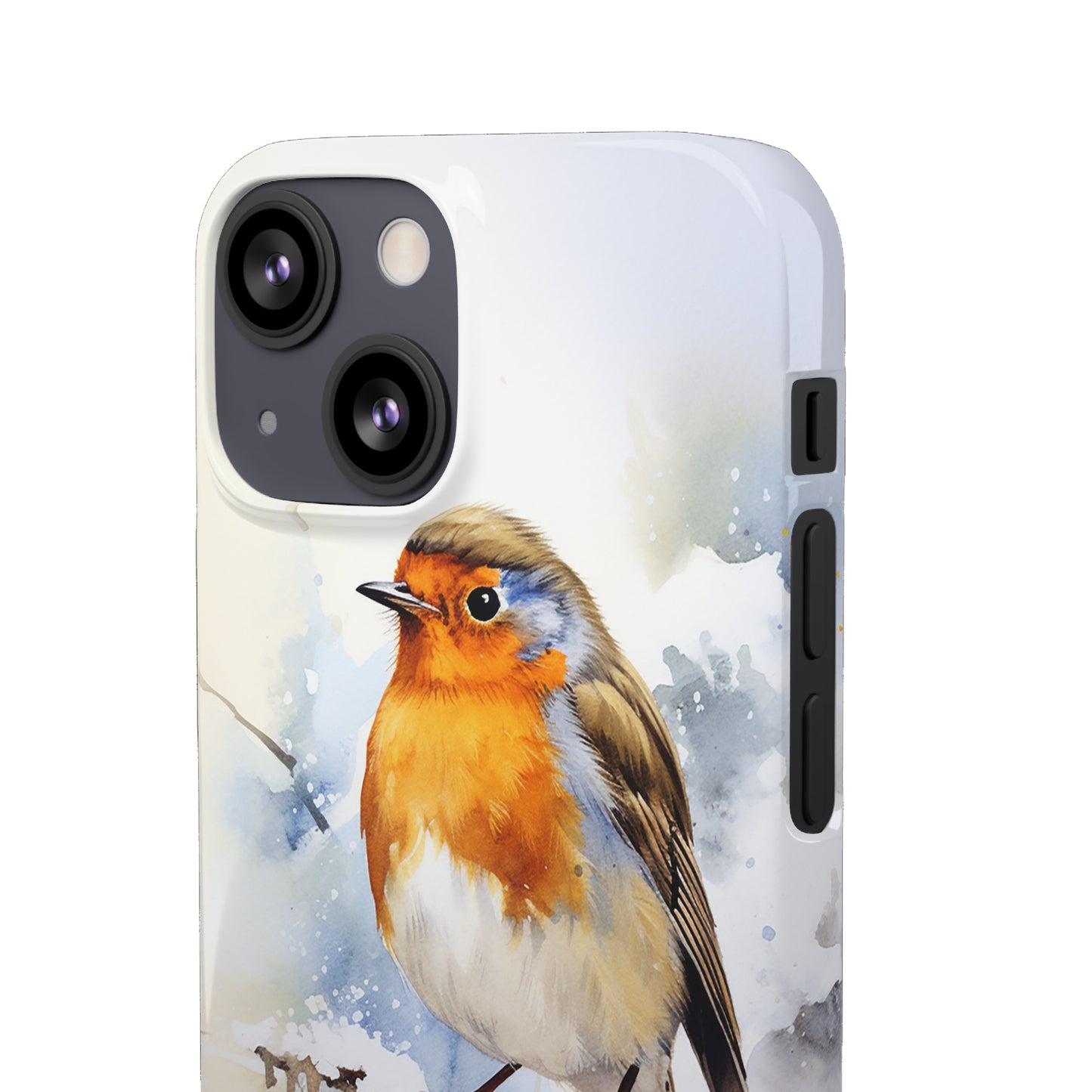 Winter Robin - Snap Cases
