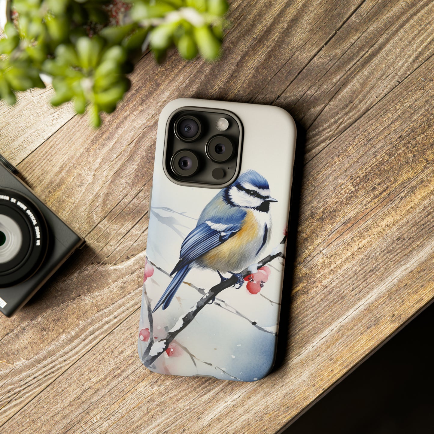 Winter Blue Tit - Tough Cases