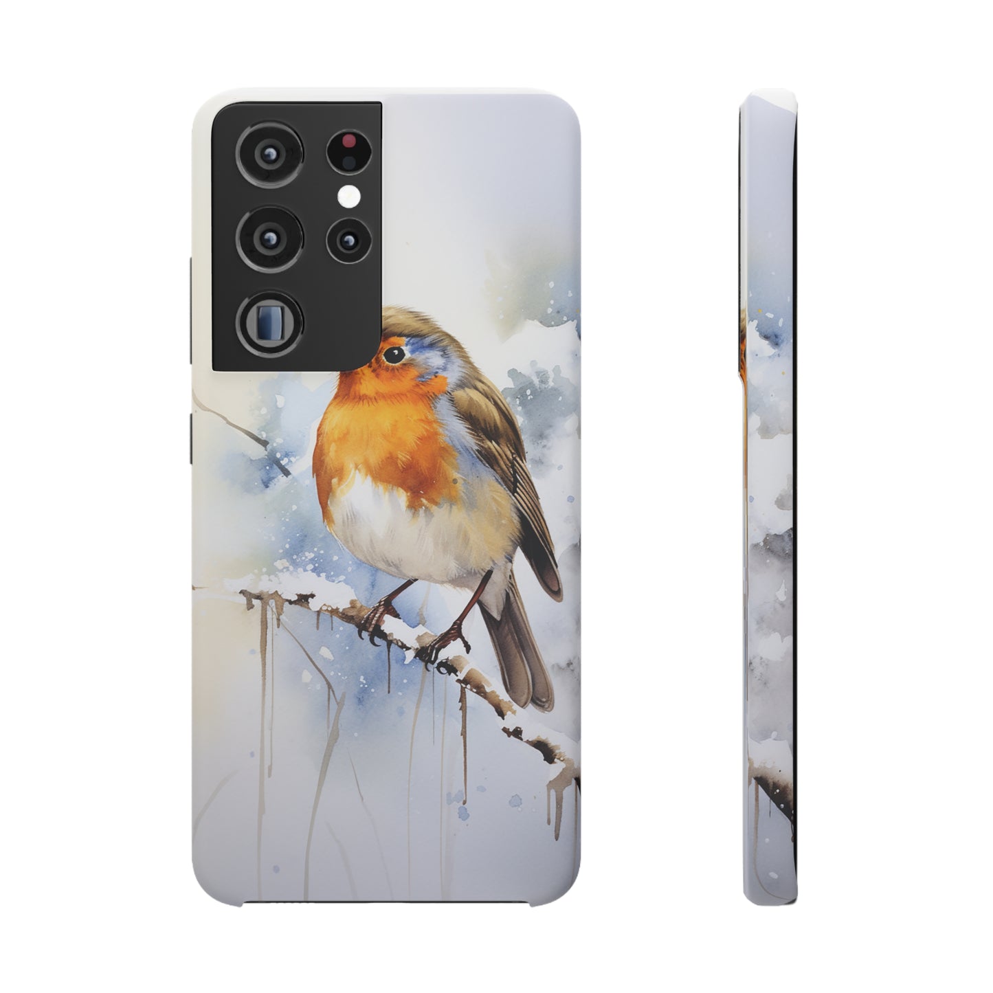 Winter Robin - Snap Cases