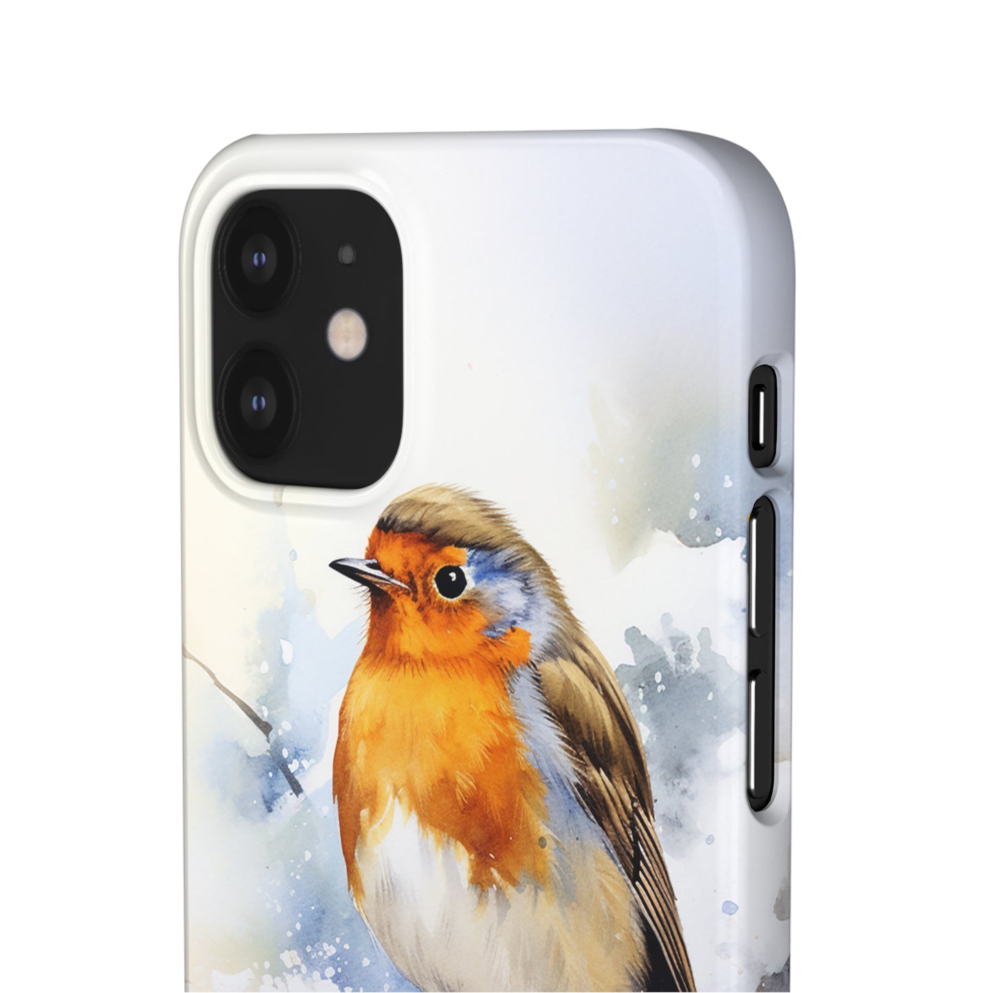 Winter Robin - Snap Cases
