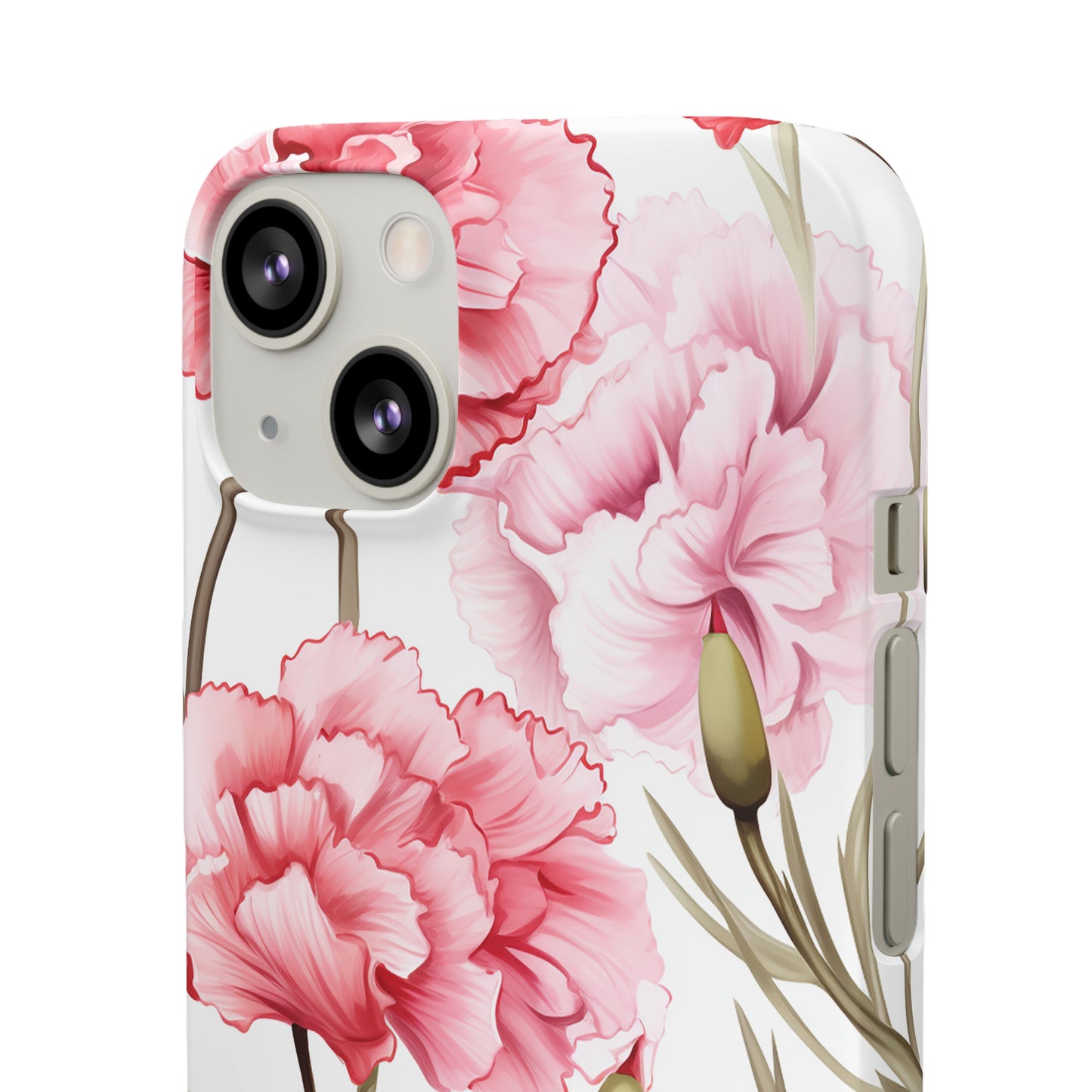 Carnations - Snap Cases