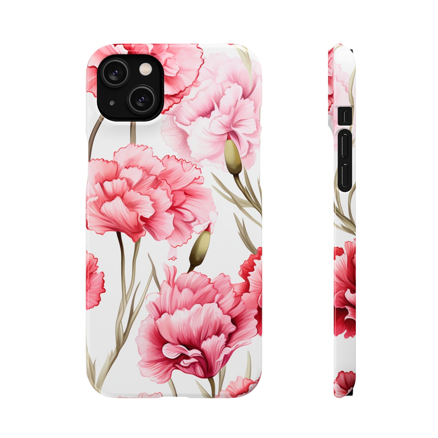 Carnations - Snap Cases