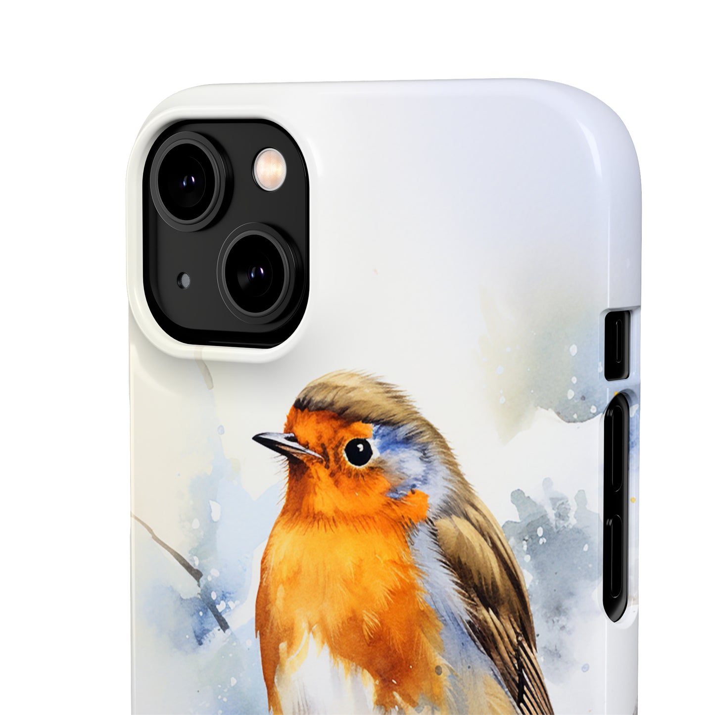 Winter Robin - Snap Cases