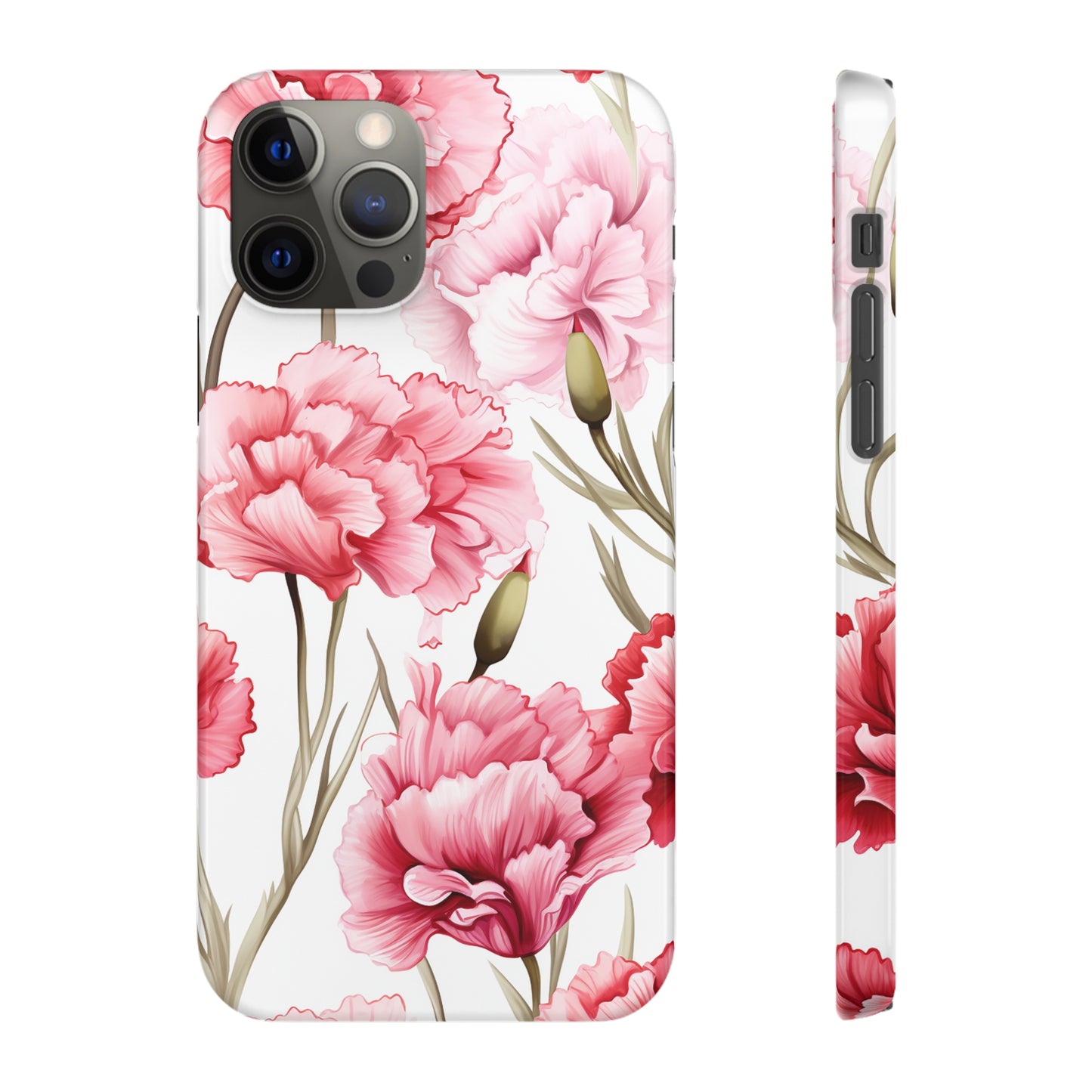 Carnations - Snap Cases