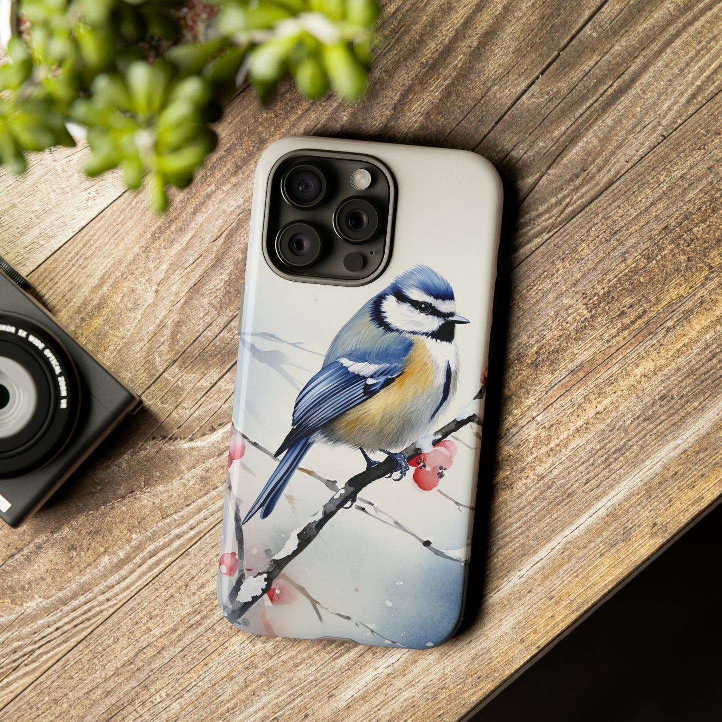 Winter Blue Tit - Tough Cases