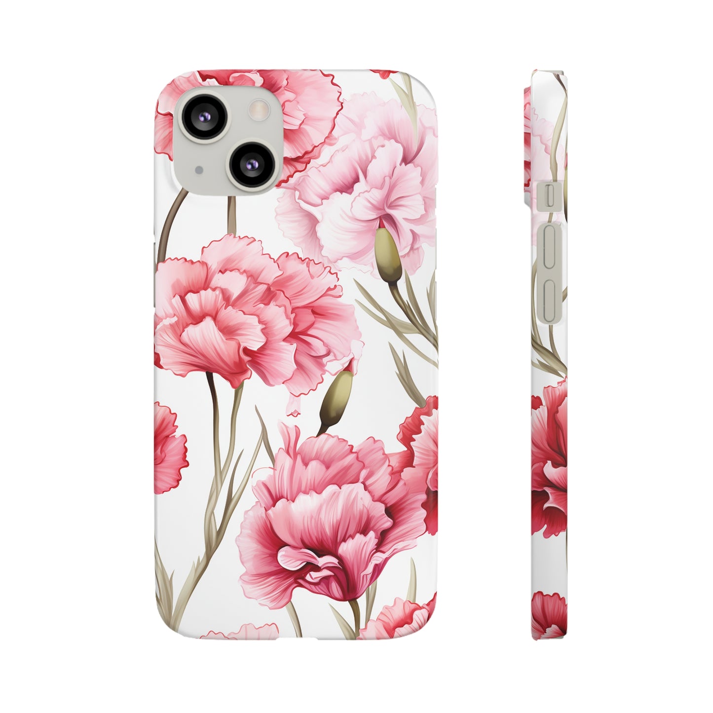 Carnations - Snap Cases
