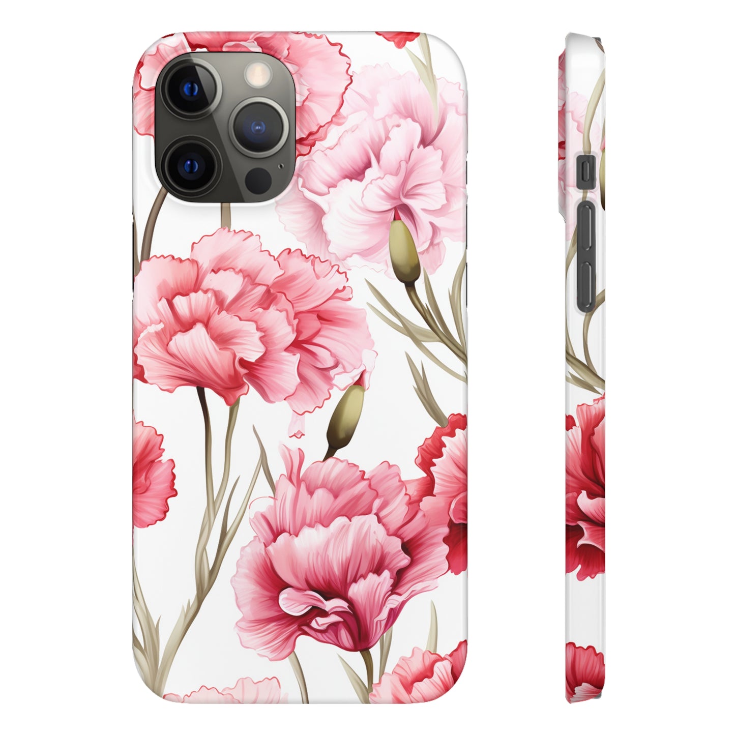 Carnations - Snap Cases