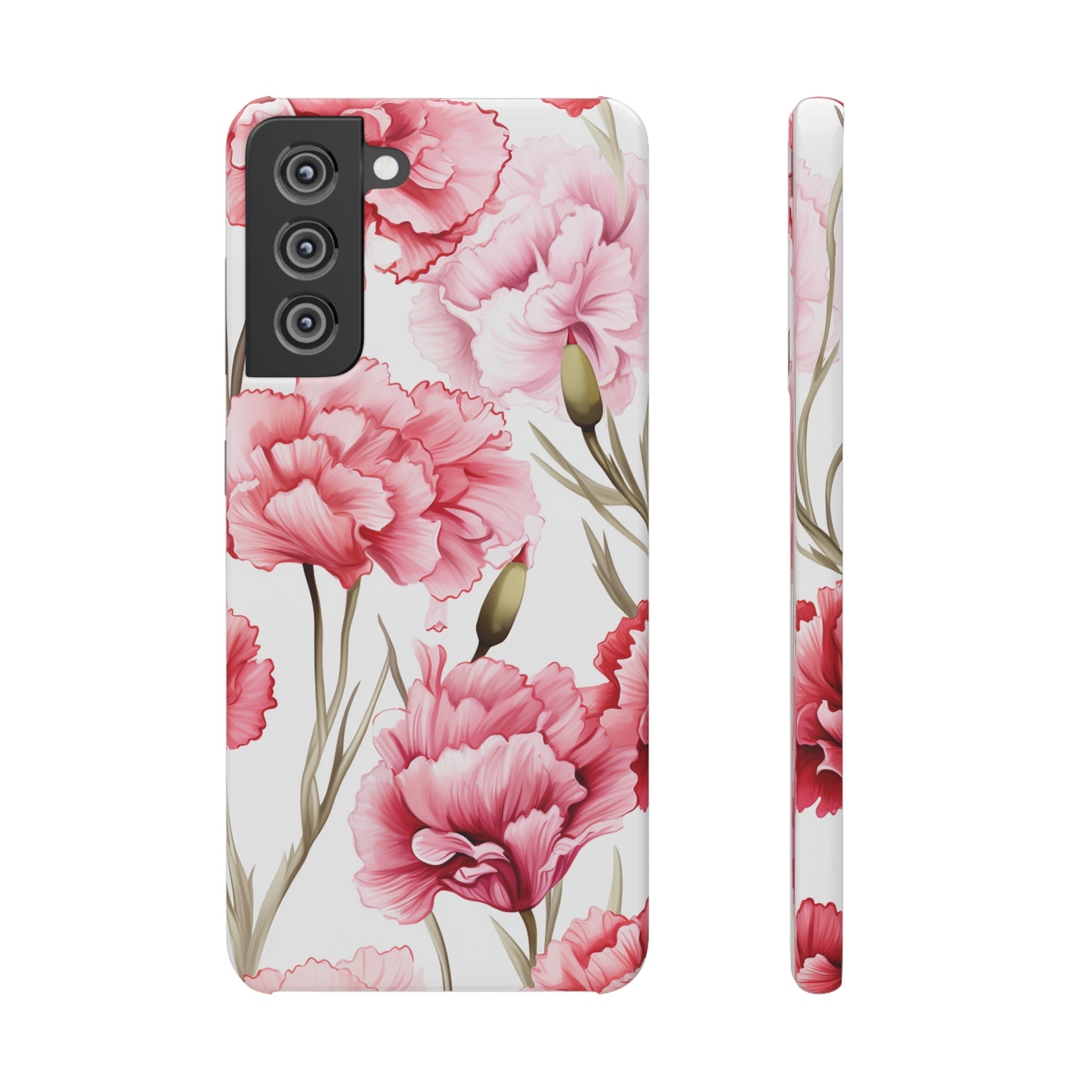 Carnations - Snap Cases