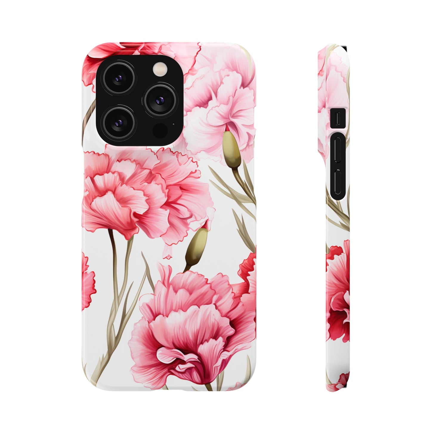Carnations - Snap Cases