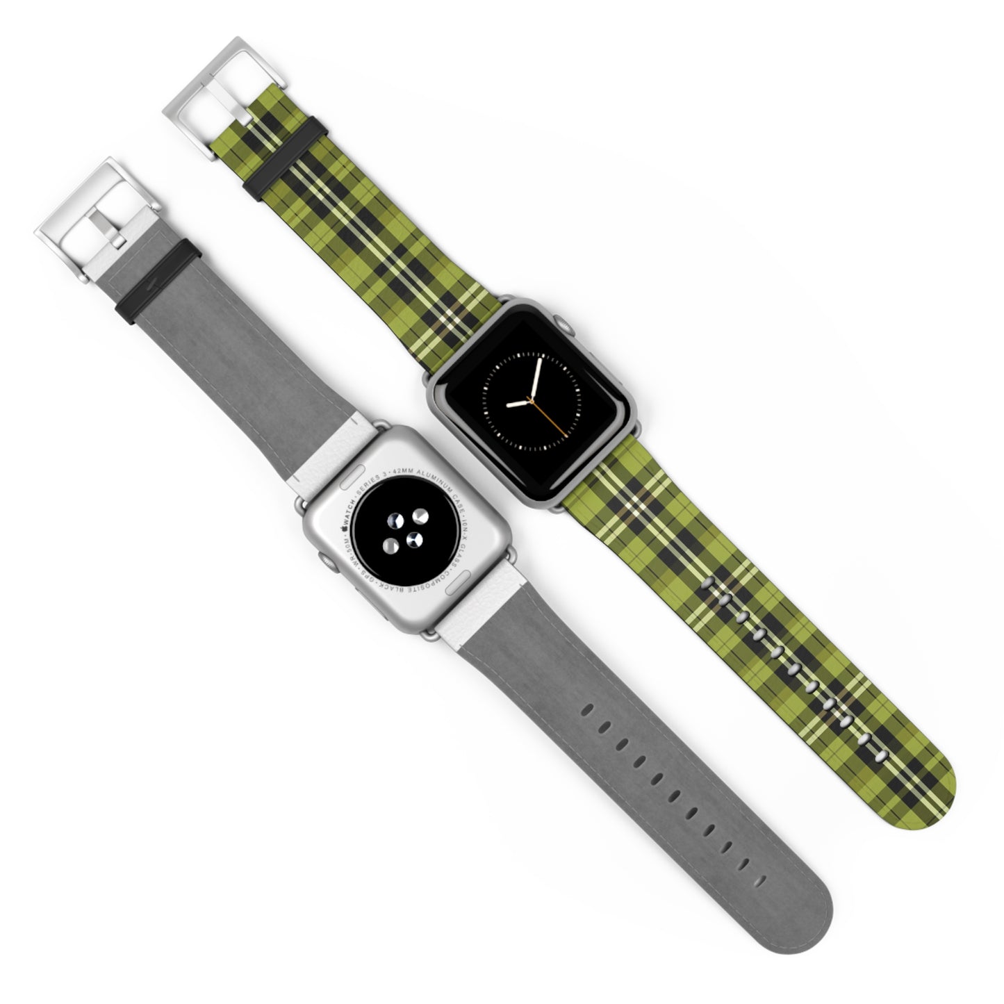 Apple Watch Strap - Pistachio Tartan