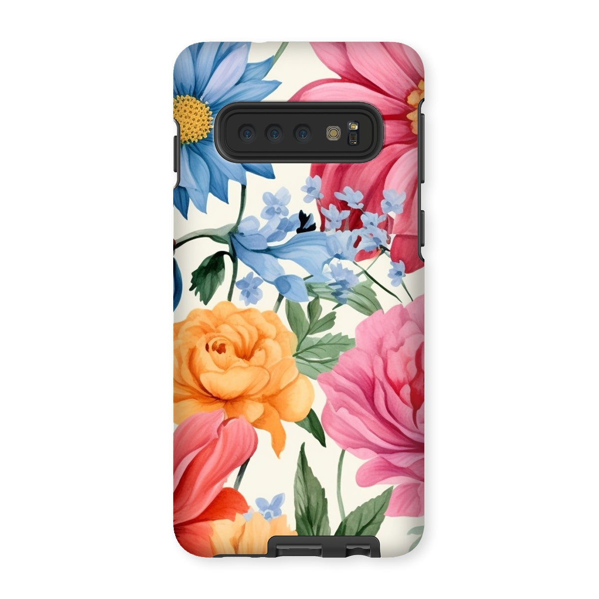 British Summer Flowers Tough Phone Case