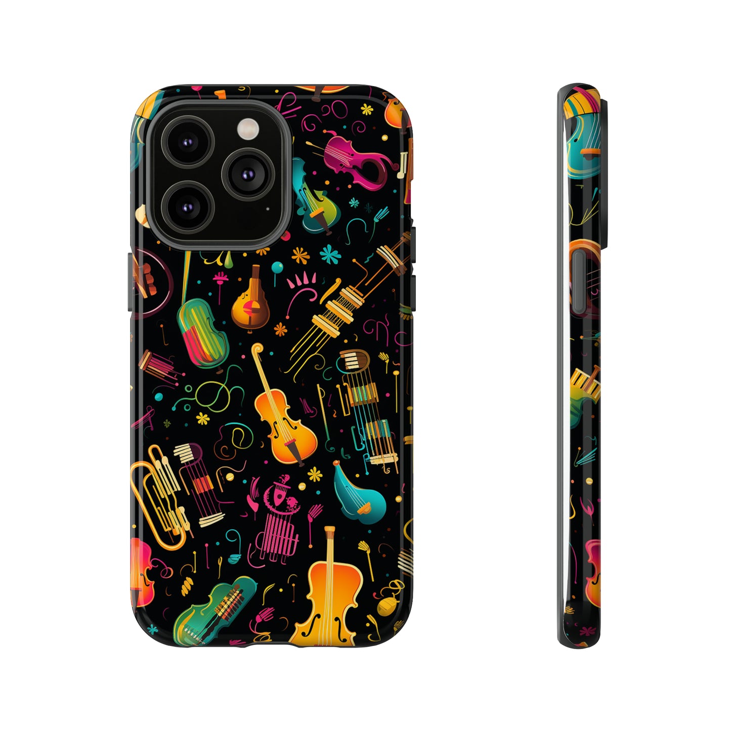 Colourful Musical Instruments - Tough Cases