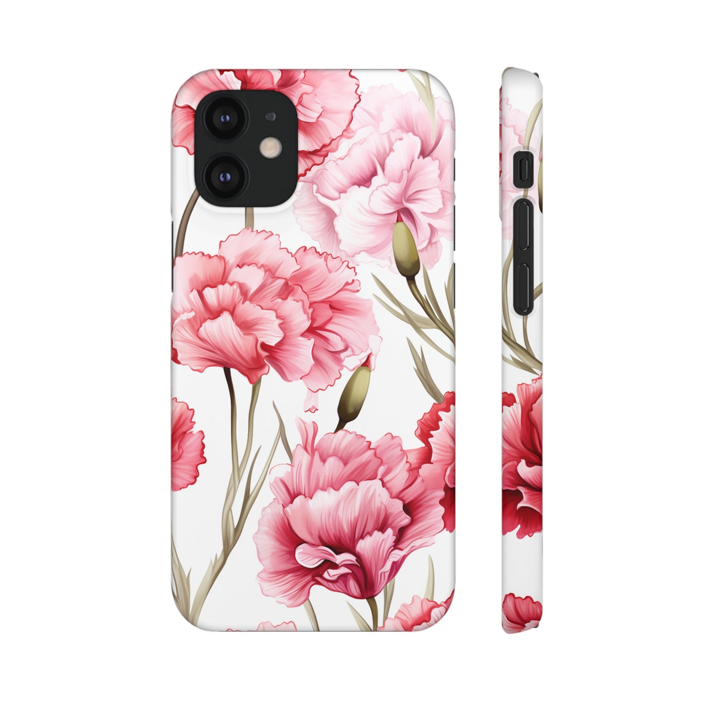 Carnations - Snap Cases