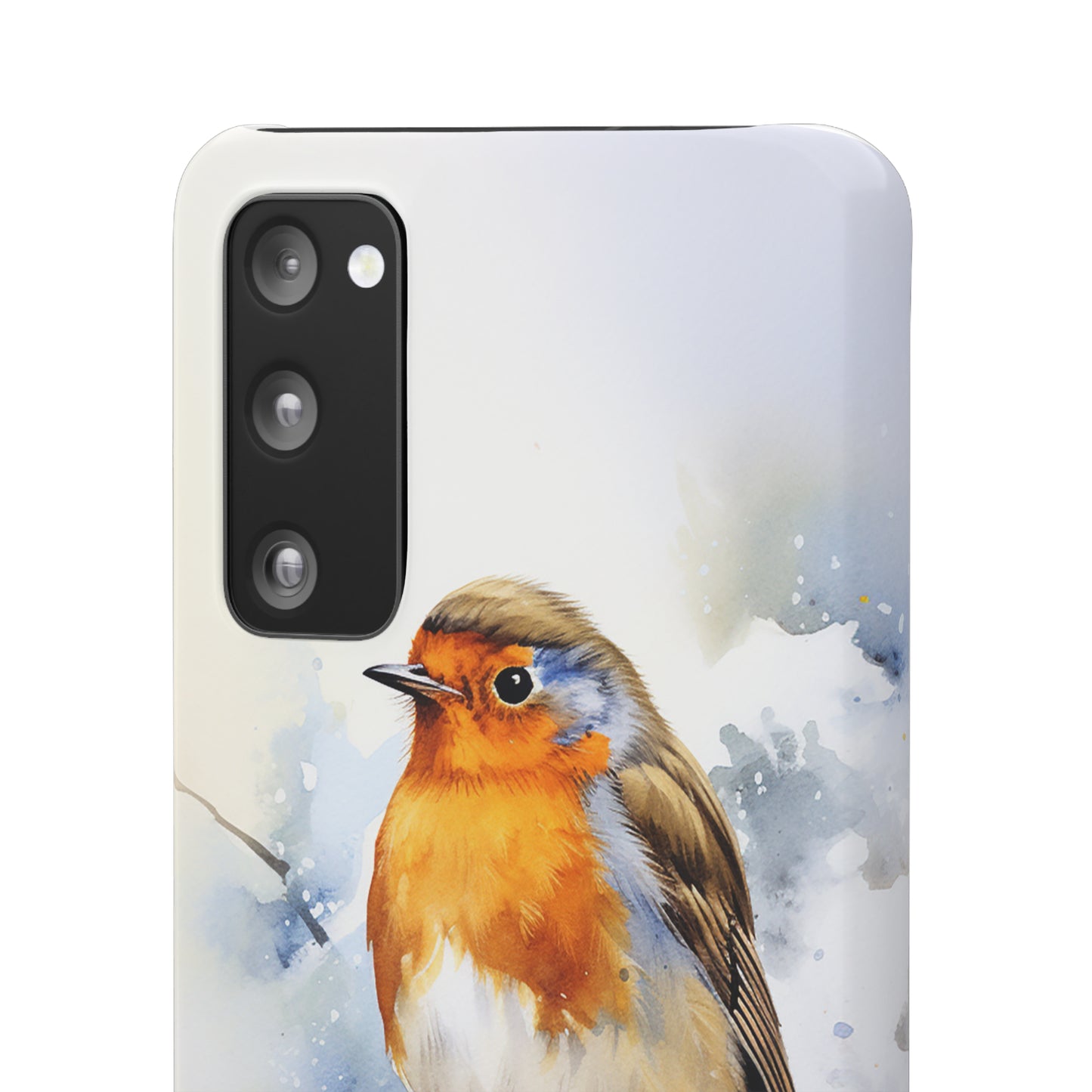 Winter Robin - Snap Cases